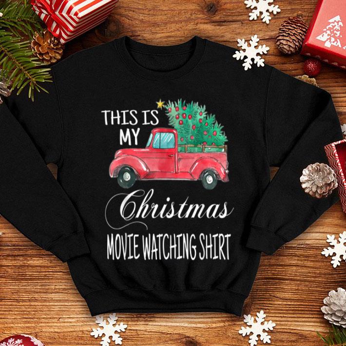 Official This Is My Christmas Movie Watching with Vintage Truck sweater 4 - Official This Is My Christmas Movie Watching with Vintage Truck sweater