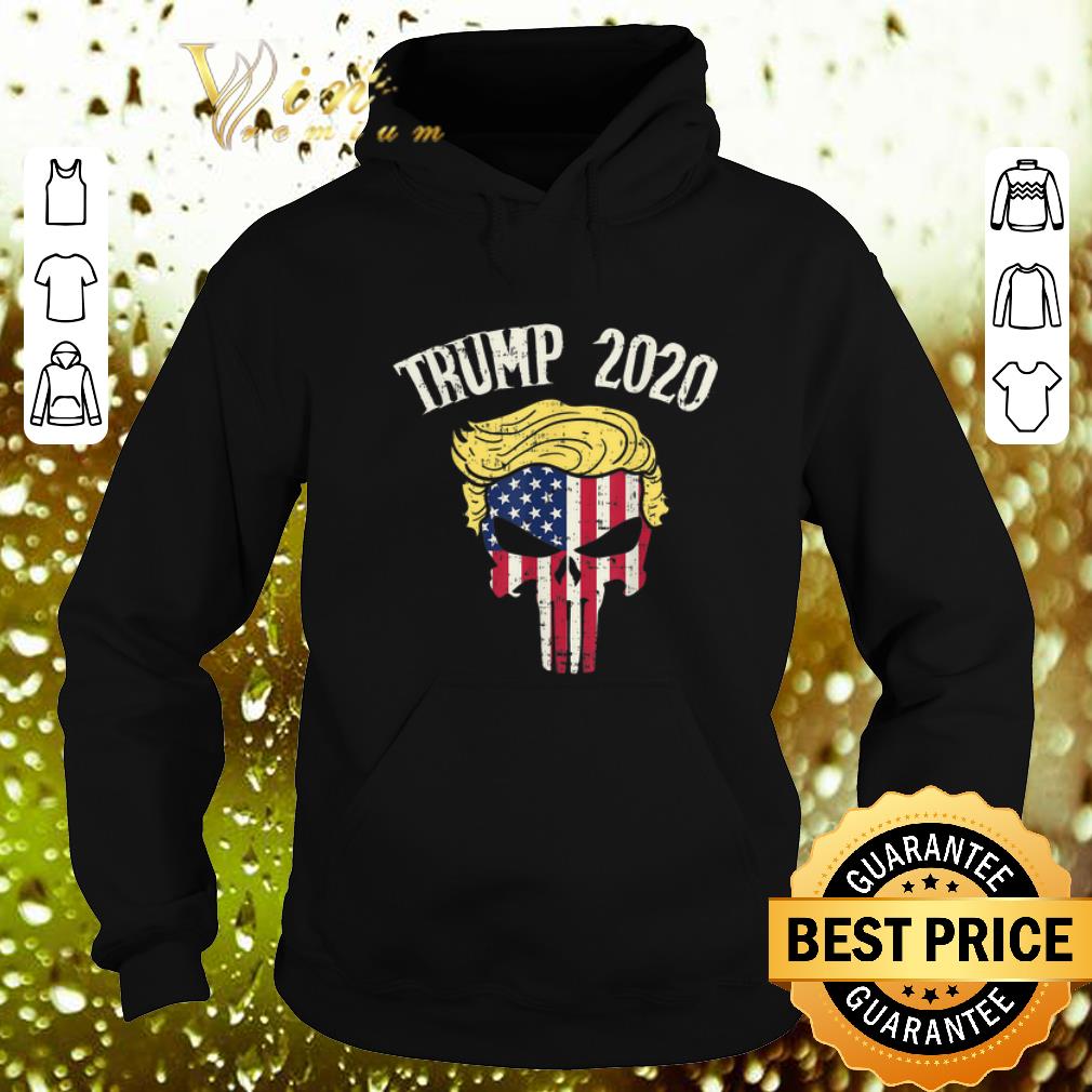 Official Trump 2020 Skull American Flag USA shirt 4 - Official Trump 2020 Skull American Flag USA shirt
