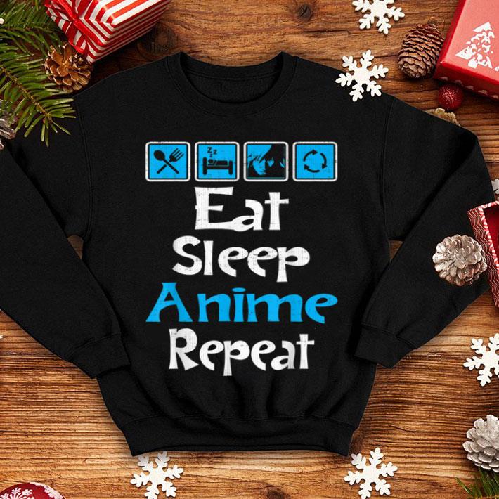 Original eat sleep anime repeat manga scifi birthday christmas sweater 4 - Original eat sleep anime repeat manga scifi birthday christmas sweater