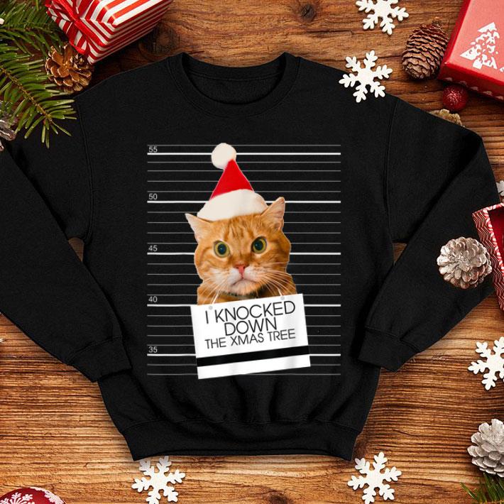 Premium Cat Santa I Knocked Down The Xmas Tree Christmas sweater 4 - Premium Cat Santa I Knocked Down The Xmas Tree Christmas sweater