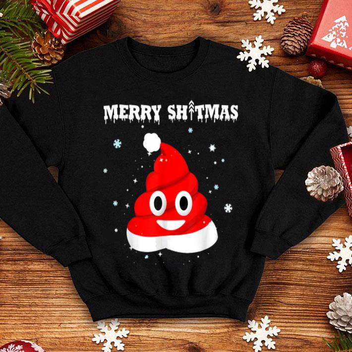 Pretty Christmas Poop Emojis Santa Favorite Snowflake Xmas Shit sweater 4 - Pretty Christmas Poop Emojis Santa Favorite Snowflake Xmas Shit sweater