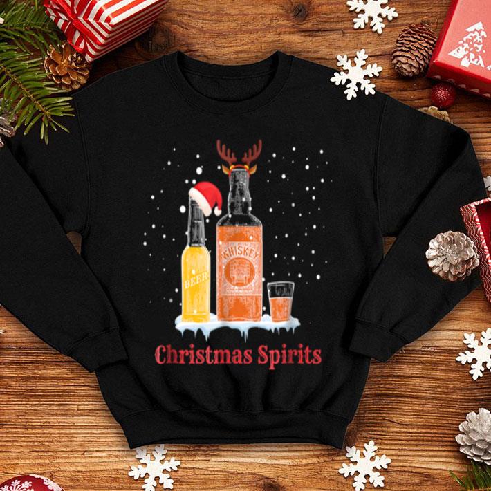 Pretty Christmas Spirits Funny Drinking sweater 4 - Pretty Christmas Spirits Funny Drinking sweater