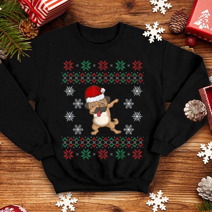 Pretty Dabbing Pug Dancing Dog Ugly Christmas Sweater Holiday Dance sweater 4 - Pretty Dabbing Pug Dancing Dog Ugly Christmas Sweater Holiday Dance sweater