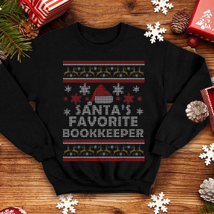 Pretty Santa s Favorite Bookkeeper Gift Ugly Christmas sweater 4 - Pretty Santa's Favorite Bookkeeper Gift Ugly Christmas sweater