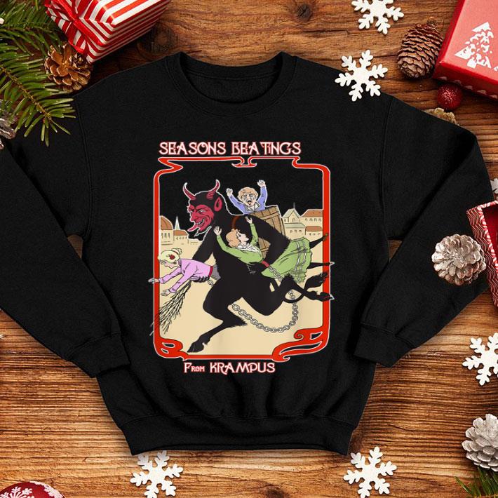 Seasons Beatings From Krampus Christmas sweater 4 - Seasons Beatings From Krampus Christmas sweater