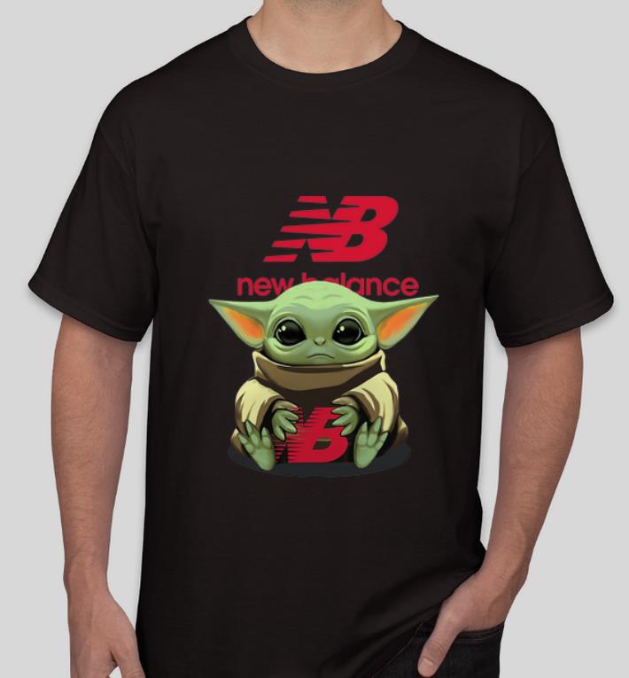 Great Star Wars Baby Yoda Hug New Balance shirt 4 - Great Star Wars Baby Yoda Hug New Balance shirt