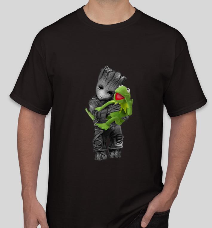 Hot Baby Groot Hug Frog Disney shirt 4 - Hot Baby Groot Hug Frog Disney shirt
