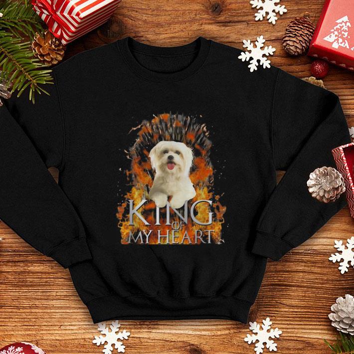 Maltese Dog King Of My Heart Game Of Thrones shirt 4 - Maltese Dog King Of My Heart Game Of Thrones shirt