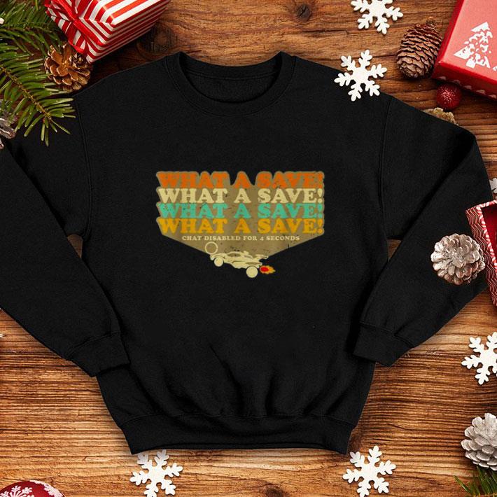 Octane Rocket What a save chat disabled for 4 seconds vintage shirt 4 - Octane Rocket What a save chat disabled for 4 seconds vintage shirt