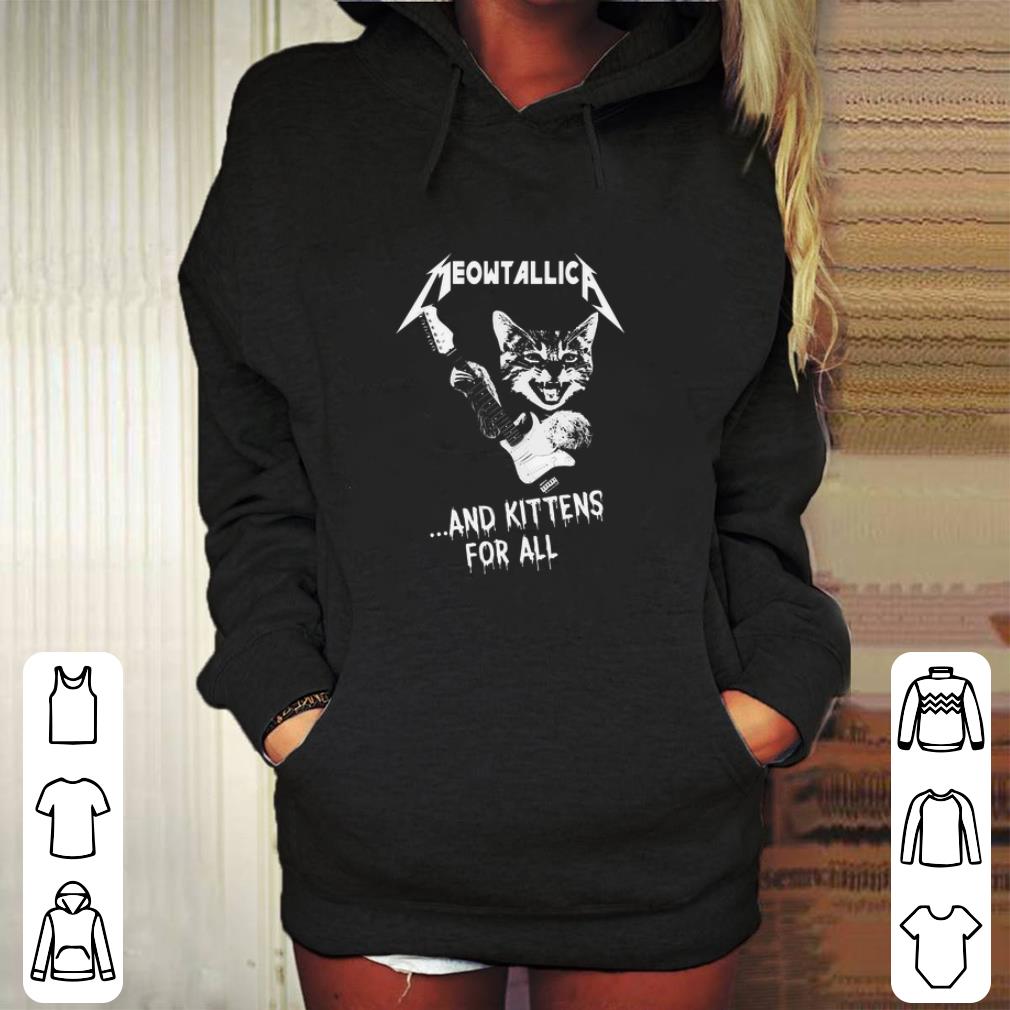 Funny Cat Meowtallica and kittens for all Metallica shirt 4 - Funny Cat Meowtallica and kittens for all Metallica shirt