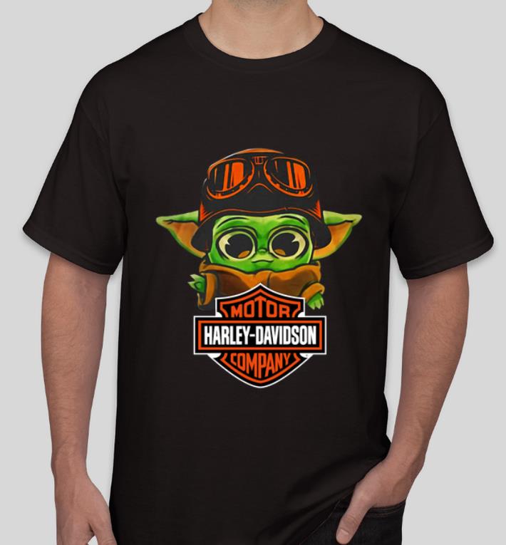 Great Baby Yoda Motor Harley Davidson Company shirt 4 - Great Baby Yoda Motor Harley Davidson Company shirt