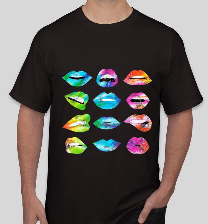 Hot Tie Dye Lip Mood Mouths Bite Tongue Out shirt 4 - Hot Tie Dye Lip Mood Mouths Bite Tongue Out shirt