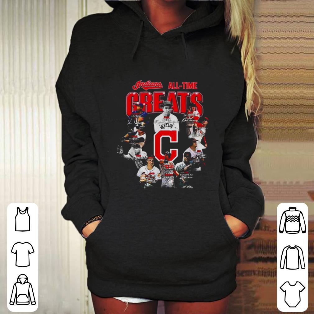 Nice Cleveland Indians All time greats legends signatures shirt 4 - Nice Cleveland Indians All-time greats legends signatures shirt