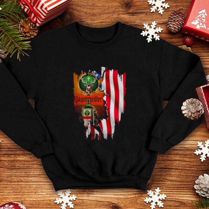 Nice Jagermeister mashup American flag shirt 4 - Nice Jagermeister mashup American flag shirt