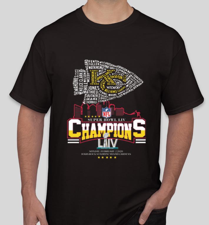Nice Kansas City Chiefs Nfl Super Bowl Liv Champions shirt 4 - Nice Kansas City Chiefs Nfl Super Bowl Liv Champions shirt