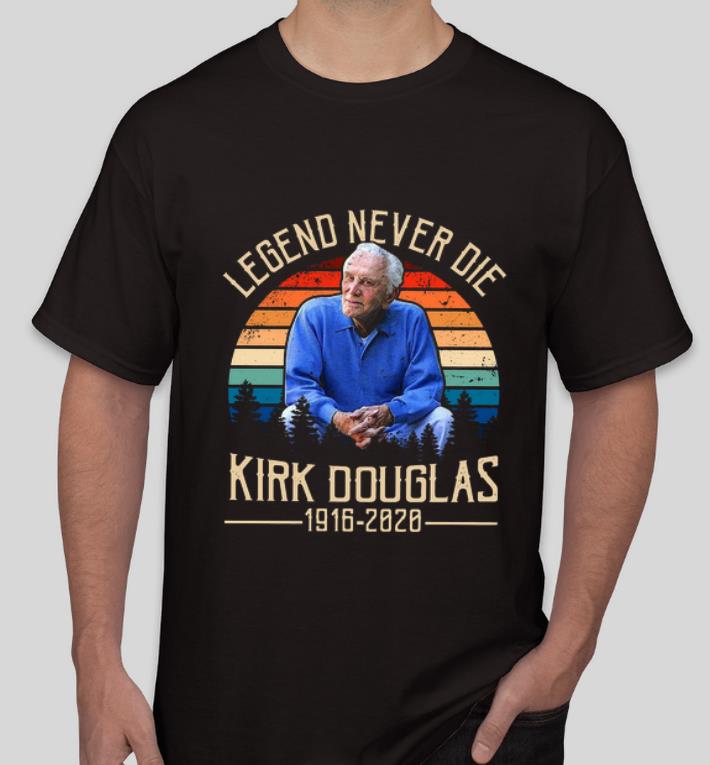 Nice Legend Never Die Kirk Douglas 1916 2020 Vintage shirt 4 - Nice Legend Never Die Kirk Douglas 1916 2020 Vintage shirt
