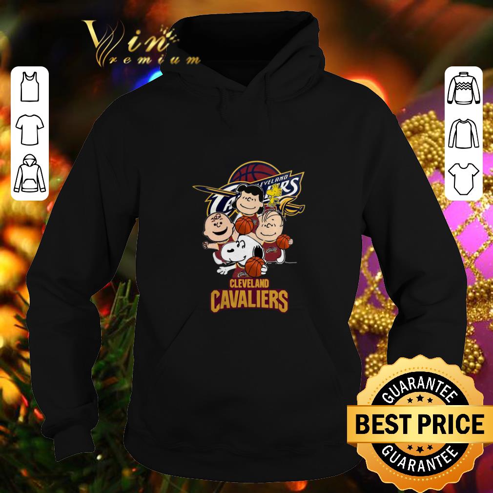 Official Peanuts characters Cleveland Cavaliers logo shirt Official Peanuts characters Cleveland Cavaliers logo shirt 4 - Official Peanuts characters Cleveland Cavaliers logo shirt