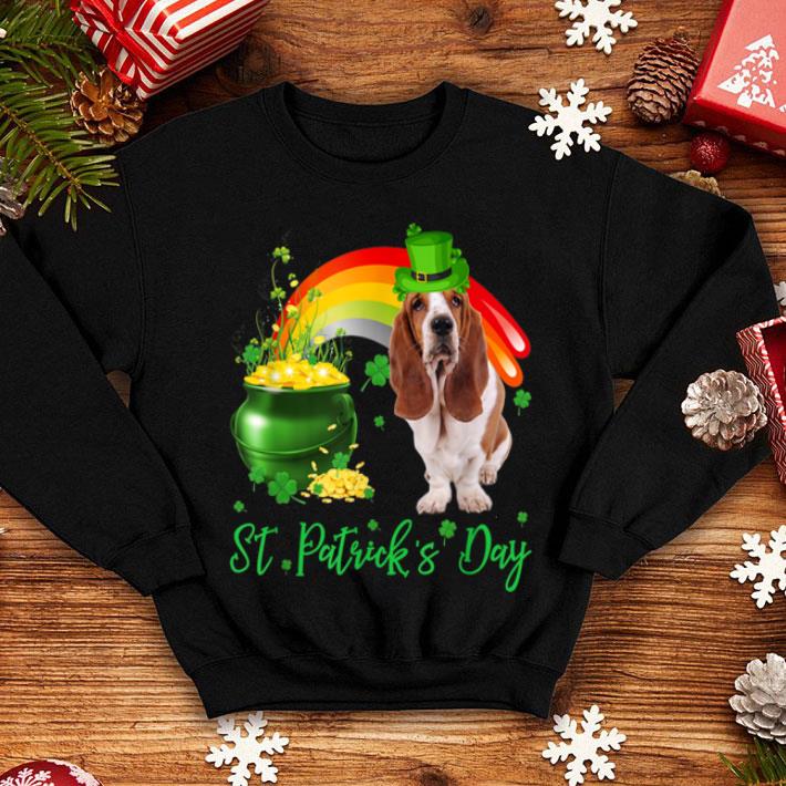 Premium Basset Hound Lover St Patricks Day Gift shirt 4 - Premium Basset Hound Lover St Patricks Day Gift shirt