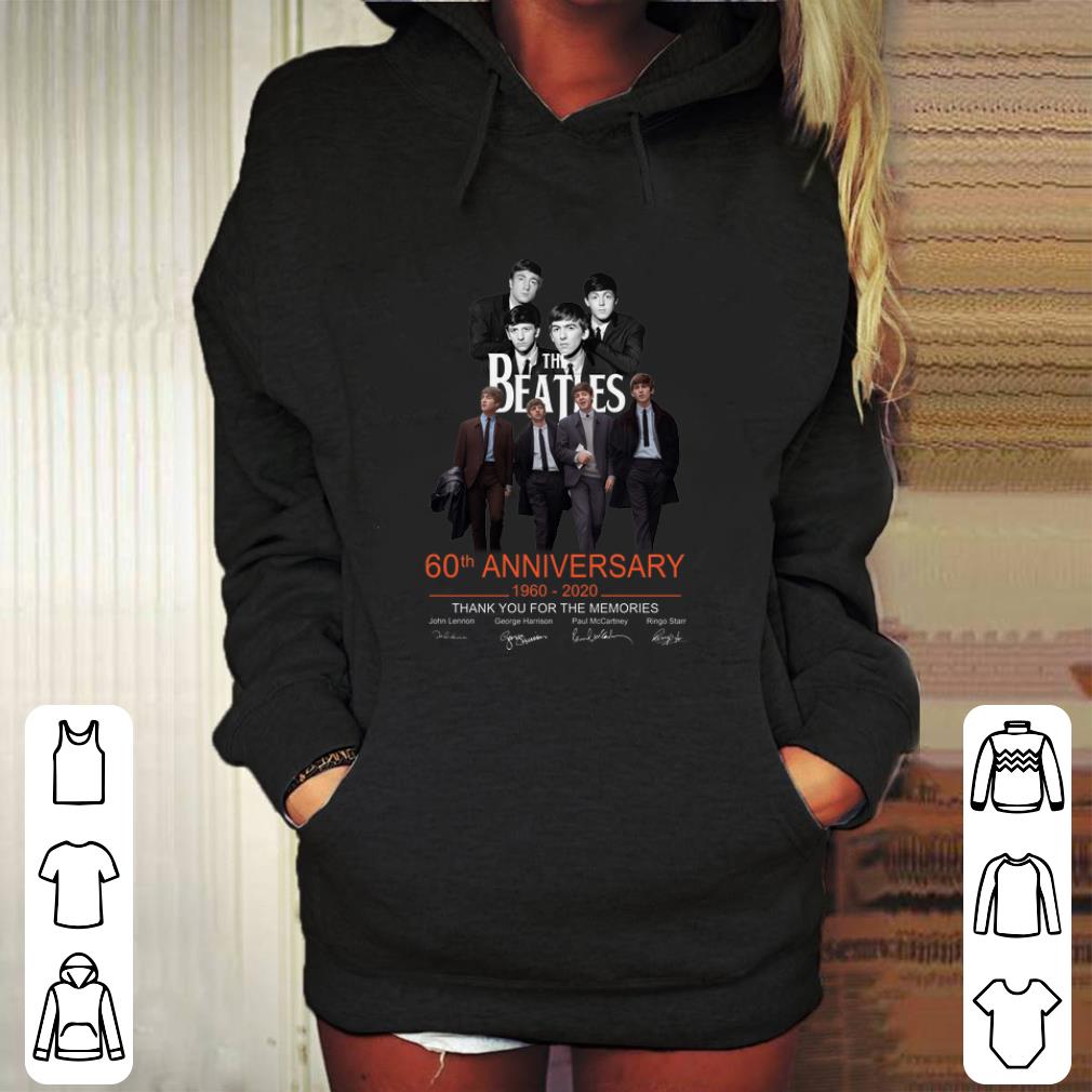 Premium The Beatles 60th anniversary thank you for the memories signed shirt 4 - Premium The Beatles 60th anniversary thank you for the memories signed shirt