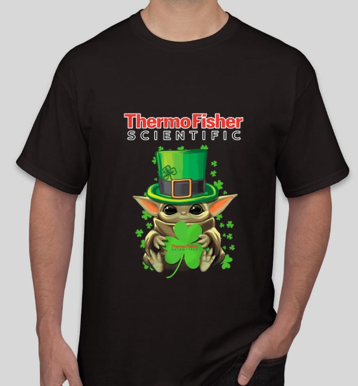 Top Star Wars Baby Yoda Thermo Fisher Scientific Shamrock St Patrick s Day shirt 4 - Top Star Wars Baby Yoda Thermo Fisher Scientific Shamrock St.Patrick’s Day shirt