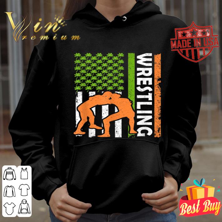 Vintage Irish Wrestling American Flag St Patrick's Day Gifts shirt Vintage Irish Wrestling American Flag St Patrick s Day Gifts shirt 4 - Vintage Irish Wrestling American Flag St Patrick's Day Gifts shirt