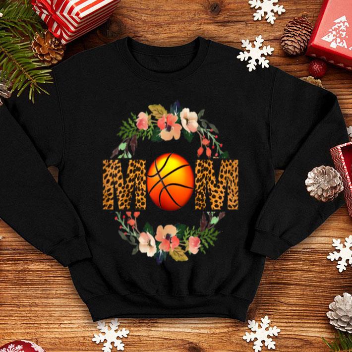 Awesome Basketball Mom Leopard Floral Mother s Day Gift shirt 4 - Awesome Basketball Mom Leopard Floral Mother's Day Gift shirt