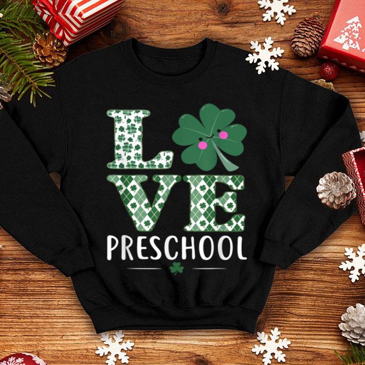 Awesome Love Shamrock Preschool Teacher St Patricks Day shirt 4 - Awesome Love Shamrock Preschool Teacher St Patricks Day shirt