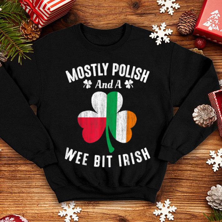 Awesome Mostly Polish And A Wee Bit Irish St Patrick Day shirt 4 - Awesome Mostly Polish And A Wee Bit Irish St Patrick Day shirt