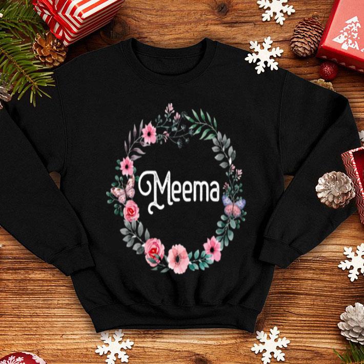 Awesome Mother's Day Gift For Grandma Men Women Floral Meema shirt Awesome Mother s Day Gift For Grandma Men Women Floral Meema shirt 4 - Awesome Mother's Day Gift For Grandma Men Women Floral Meema shirt