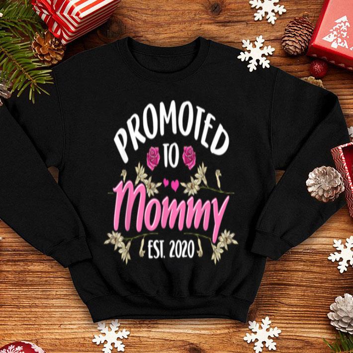Awesome Promoted To Mommy Est 2020 New Mommy Mothers Day shirt 4 - Awesome Promoted To Mommy Est 2020 New Mommy Mothers Day shirt