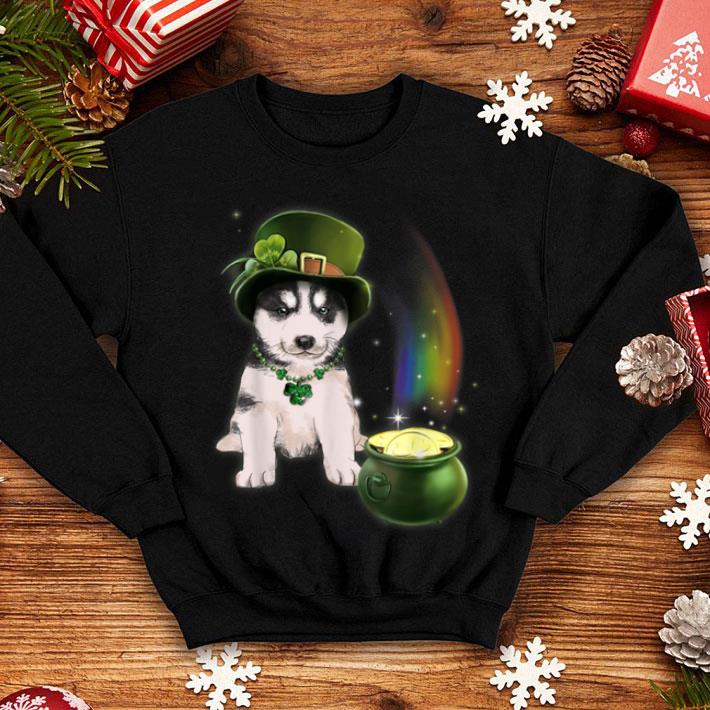Awesome St Patrick s Day Husky Dog Lover shirt 4 - Awesome St Patrick's Day Husky Dog Lover shirt
