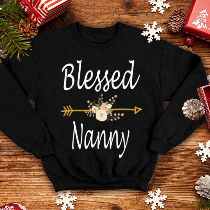 Beautiful Blessed Nanny Mothers Day Gifts shirt 4 - Beautiful Blessed Nanny Mothers Day Gifts shirt