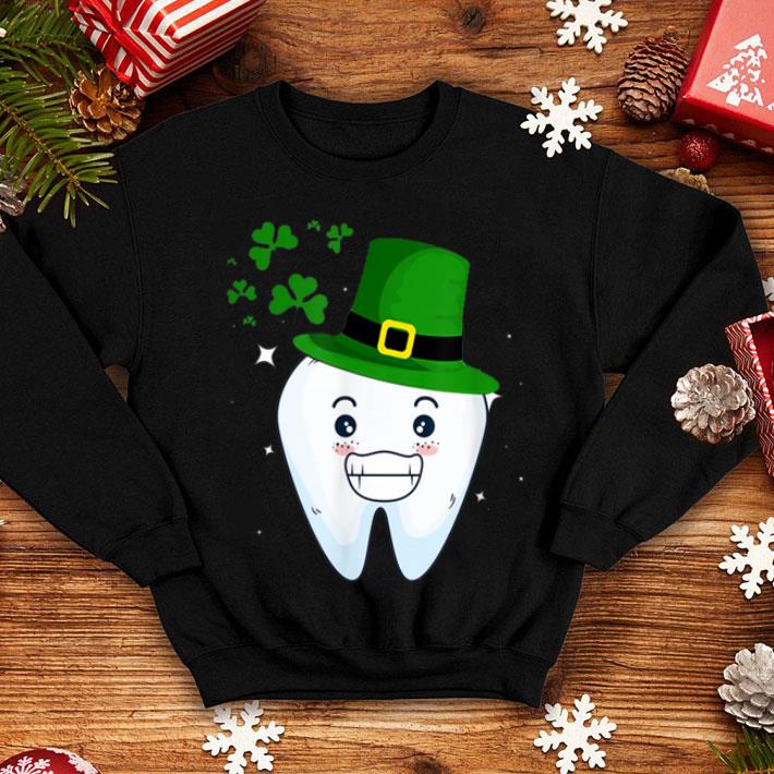 Beautiful Cute Tooth With Hat Dental Assistant Gifts St Patricks Day shirt 4 - Beautiful Cute Tooth With Hat Dental Assistant Gifts St Patricks Day shirt