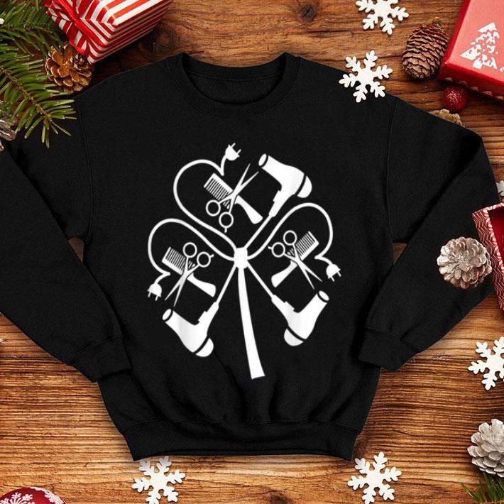 Beautiful Hair Stylist Shamrock St Patrick s Day Lovers Funny Gift shirt 4 - Beautiful Hair Stylist Shamrock St. Patrick's Day Lovers Funny Gift shirt