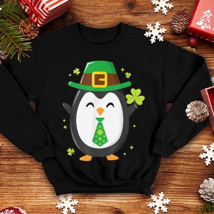 Beautiful Penguin St Patricks Day Lucky Magical Girl Gift Tee shirt 4 - Beautiful Penguin St Patricks Day Lucky Magical Girl Gift Tee shirt