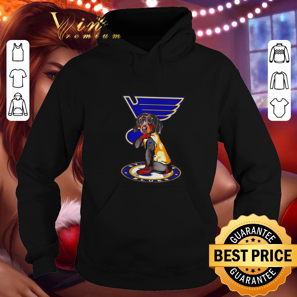 Nice Dachshund tattoo St Louis Blues Logo shirt 4 - Nice Dachshund tattoo St. Louis Blues Logo shirt