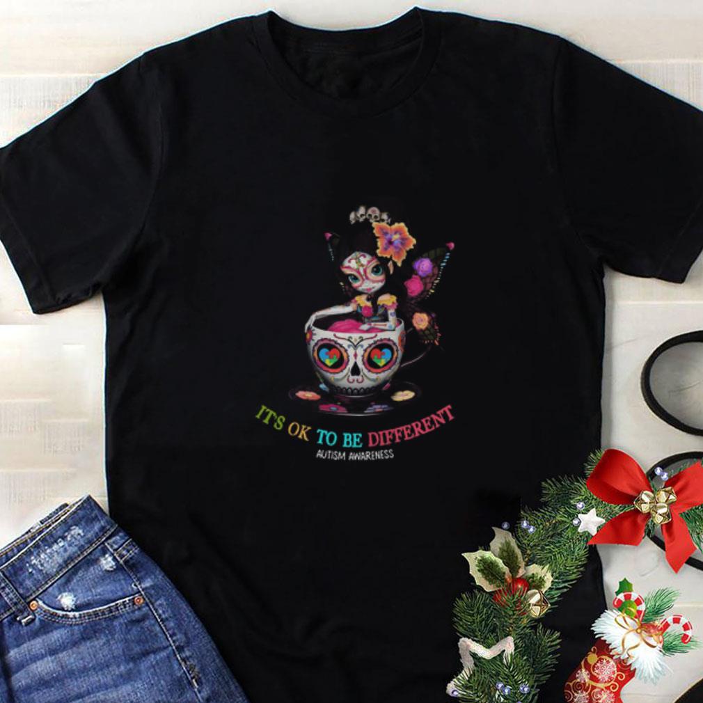 Nice Girl Tattoos Its ok to be different autism awareness shirt 1 - Nice Girl Tattoos Its ok to be different autism awareness shirt