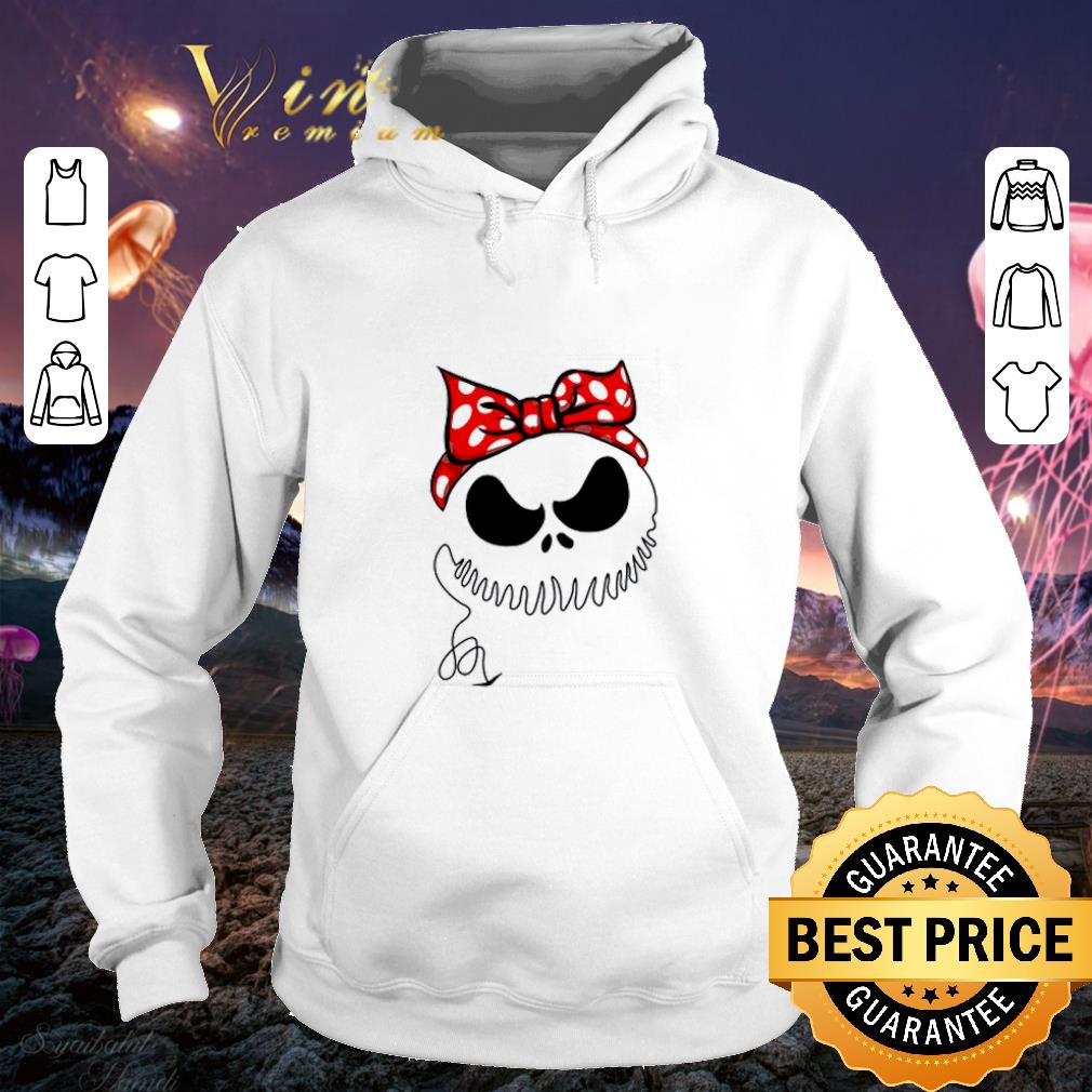 Nice Jack Skellington bow shirt 4 - Nice Jack Skellington bow shirt