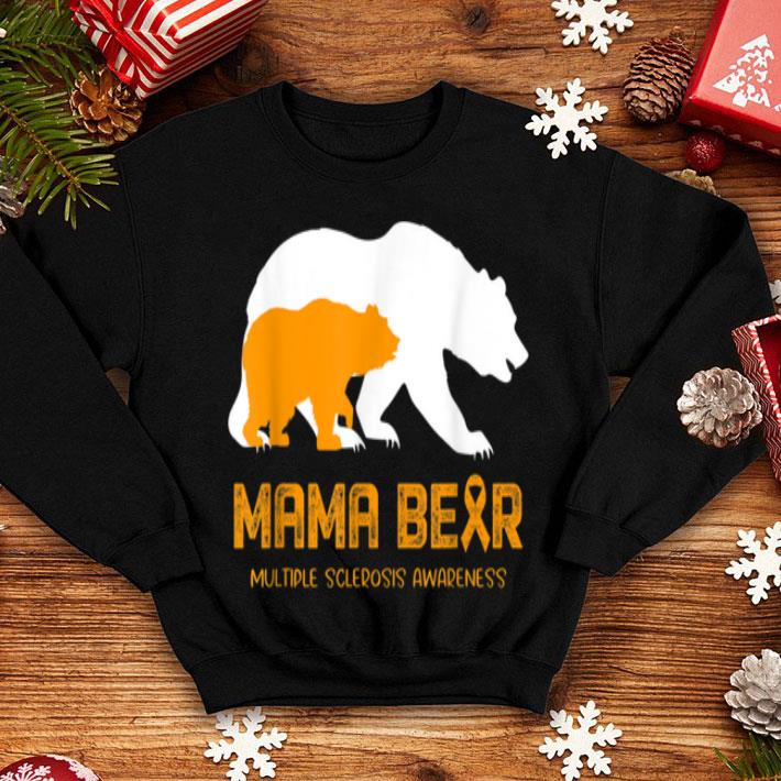 Nice Mama Bear Multiple Sclerosis Awareness For Women Men shirt 4 - Nice Mama Bear Multiple Sclerosis Awareness For Women Men shirt