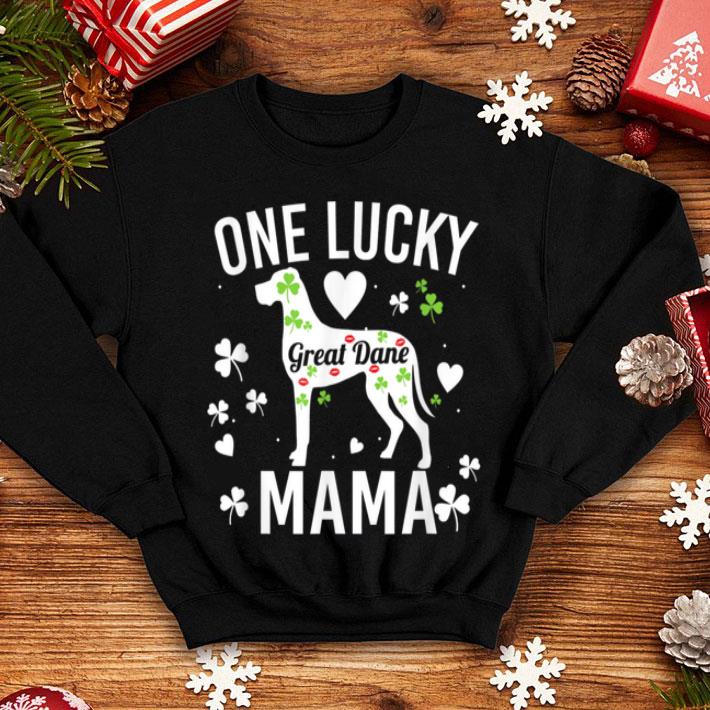 Nice One Lucky Mama Mom St Patricks Great Dane Dog Women shirt Nice One Lucky Mama Mom St Patricks Great Dane Dog Women shirt 4 - Nice One Lucky Mama Mom St Patricks Great Dane Dog Women shirt