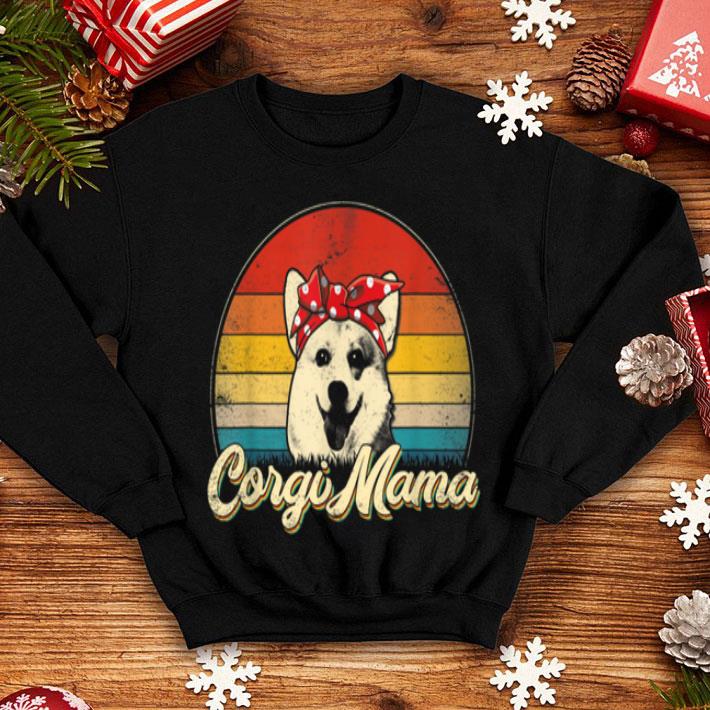 Nice Vintage Corgi Mama Retro Sunset Corgi Dog Lover Gift shirt 4 - Nice Vintage Corgi Mama Retro Sunset Corgi Dog Lover Gift shirt