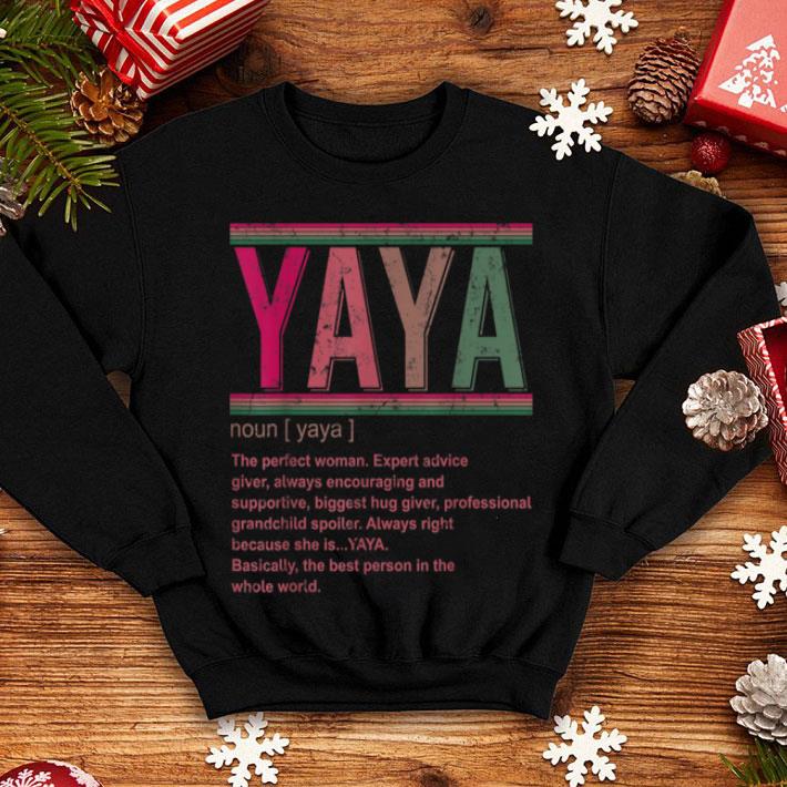 Nice Yaya Definition Grandma Mothers Day Retro Gift Women Mama shirt 4 - Nice Yaya Definition Grandma Mothers Day Retro Gift Women Mama shirt
