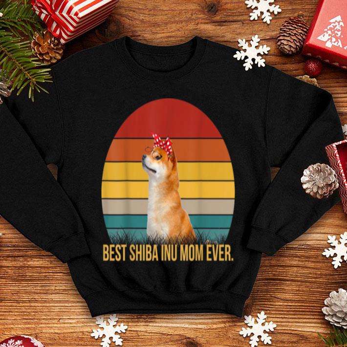Official Premium Best Shiba Inu Mom Ever Retro Dog Mother's Day Gift shirt Official Premium Best Shiba Inu Mom Ever Retro Dog Mother s Day Gift shirt 4 - Official Premium Best Shiba Inu Mom Ever Retro Dog Mother's Day Gift shirt