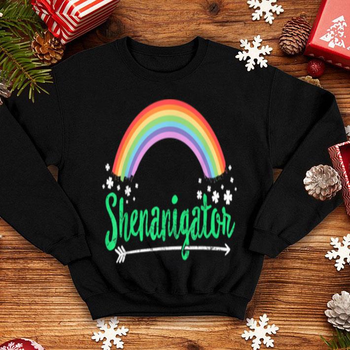 Official Shenanigator Rainbow St Patricks Day Irish Shamrock Gift shirt 4 - Official Shenanigator Rainbow St Patricks Day Irish Shamrock Gift shirt