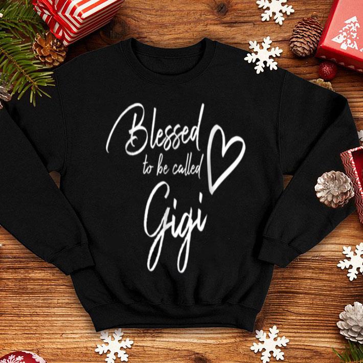 Original Blessed To Be Called Gigi Mothers Day shirt 4 - Original Blessed To Be Called Gigi Mothers Day shirt