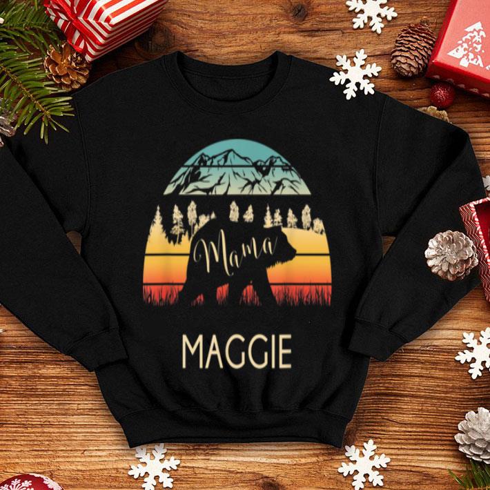 Original Maggie Name Gift Retro Sun Personalized Mama Bear shirt 4 - Original Maggie Name Gift Retro Sun Personalized Mama Bear shirt