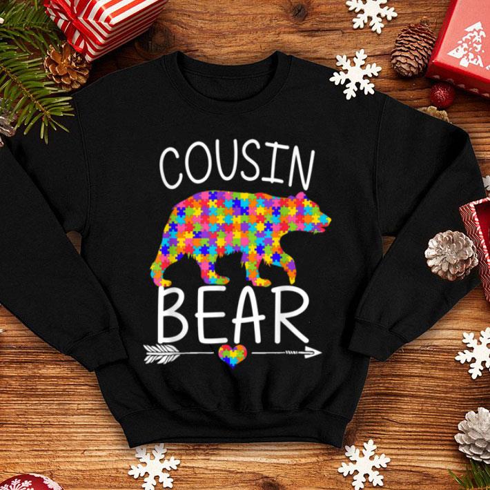 Original Mama Bear Autism Awareness Love Support Cousin shirt 4 - Original Mama Bear Autism Awareness Love Support Cousin shirt