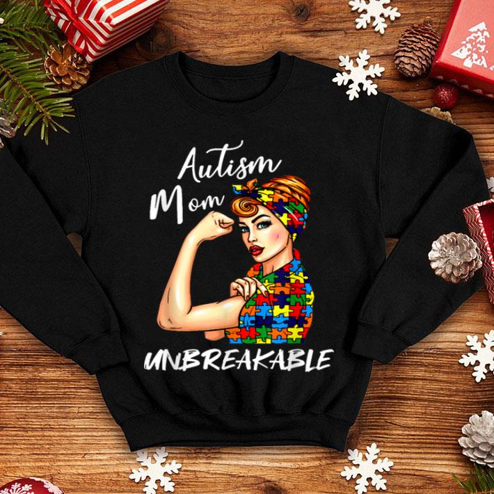 Original Womens Autism Mom Unbreakable Autism Awareness Day shirt Original Womens Autism Mom Unbreakable Autism Awareness Day shirt 4 - Original Womens Autism Mom Unbreakable Autism Awareness Day shirt