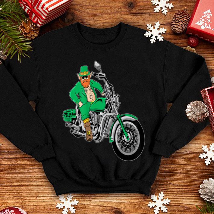 Premium Irish Motorcycle Biker St Patricks Day Leprechaun Ink shirt 4 - Premium Irish Motorcycle Biker St Patricks Day Leprechaun Ink shirt