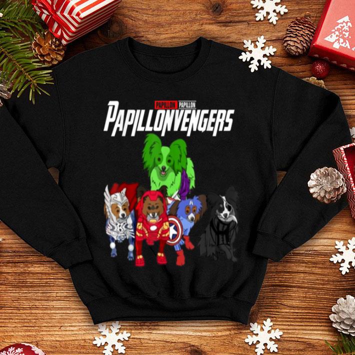 Pretty Awesome Papillonvengers Papillon Dog Mother s Day shirt 4 - Pretty Awesome Papillonvengers - Papillon Dog Mother's Day shirt